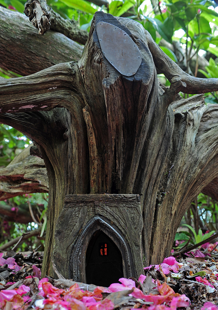 Furzey Gardens New Forest Fairy Door 'The Furzey Chapel'
